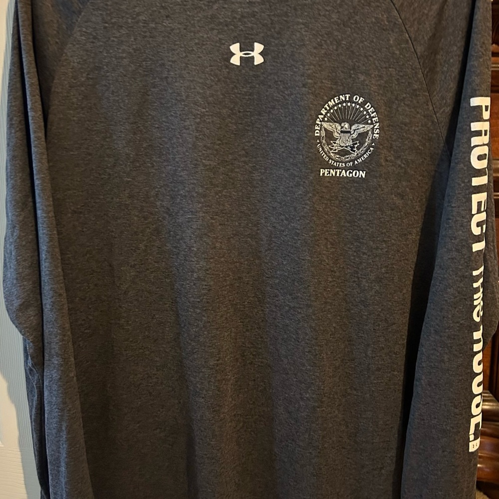Long sleeve performance Under Armour shirt